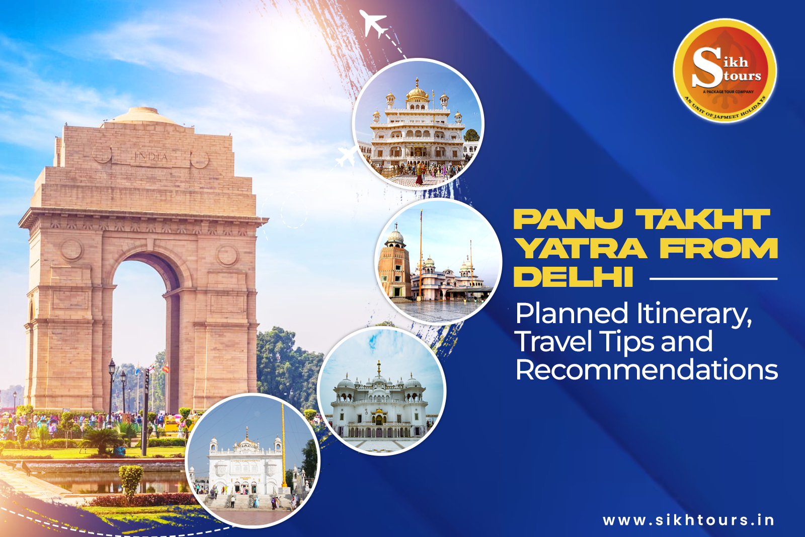 Panj Takht Yatra from Delhi: Planned Itinerary, Travel Tips & Recommendations